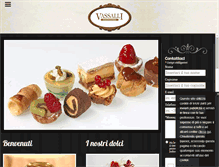 Tablet Screenshot of pasticceriavassalli.com